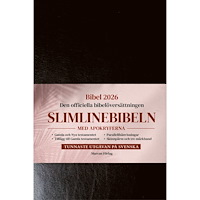 Marcus förlag Slimlinebibeln med apokryferna: Bibel 2026 svart – med parallellhänvisningar (bok, flexband)