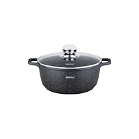 King Hoff King Hoff kastrull med marmorerad beläggning, 24 cm, 4,5 L,...
