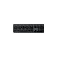 Satechi Satechi Slim EX3 - tangentbord - connects four devices wirelessly full size - QWERTY - Nordisk - space black Inmatningse...