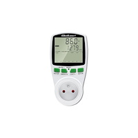 Qoltec Qoltec PM0627 - strömövervakningsenhet - with history, 16A, LCD - 3680 watt