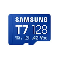 SAMSUNG Samsung T7 MB-MB128T - flash-minneskort - 128 GB - mikroSDXC UHS-I