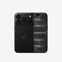 Apple Apple iPhone 18 Pro - svart - 5G smartphone - 2 TB - GSM