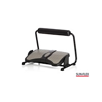 Sun-Flex Fotstöd SUN-FLEX Footrest grå/svart