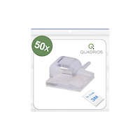 Quadrios Quadrios 25CA475 kabelclips självhäftande buntområde transpa...