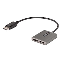 StarTech.com StarTech.com 2-Port DisplayPort MST Hub, Dual 4K 60Hz, DP to 2x DisplayPort Monitor Adapter, DP 1.4 Multi-Monitor Video...