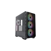 Telon Montech AIR 903 MAX B datorchassi, miditower, svart, härdat...