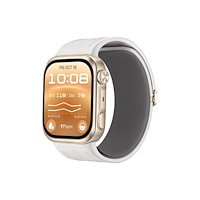 Huawei Huawei Watch D3 - light gold aluminum alloy - smart klocka med rem - vit - guld