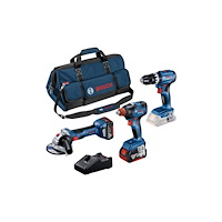 Bosch Powertools Bosch Professional 18V verktygssats GSB 18V-45/GDX 18V-200/G...
