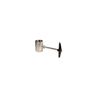 Juvel INTRA JUVEL Kugleventil 1 1/2" forniklet messing med handtag