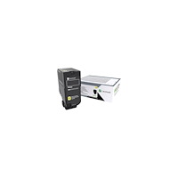 LEXMARK Lexmark - gul - original - tonerkassett - LCCP, LRP