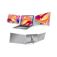 EXTRALINK Extralink Smart Life S688 bildskärm 14" dubbelskärm 1920x120...