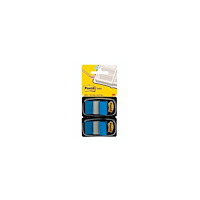 3M Indexfaner, Post-it Index 680-BE2, BxL: 25,4 x 43,2 mm, blå,...
