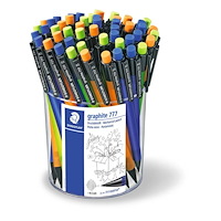 STAEDTLER Mekanisk penna, Staedtler Graphite 777, 0,5 mm, förpackning...