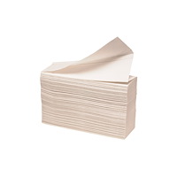 Abena Handdukspapper Abena® 114122, M-vikt, 2-lagers, vit, förpack...