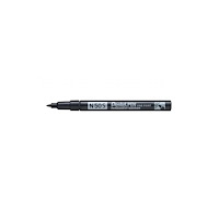 Pentel Pentel N50S, 1 styck, Svart, Rundad spets, Svart, Silver, Gj...