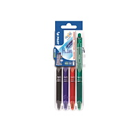 Pilot Pen Pilot Frixion CLICKER kulspetspenna 0,7 mm, 4-pack, blandade...