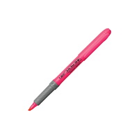 BIC Overstregningspen BIC Highlighter Grip pink med skrå spids