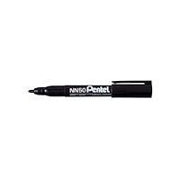 Pentel Pentel NN50, Sort, Projektilspids, Sort, Polypropylen (PP),...