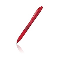 Pentel Gelpenna, Pentel EnerGel X BL107, 0,7 mm, röd, förpackning m...
