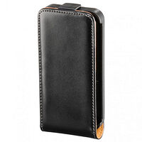 Hama Mobilväska Sams Star flip-front svart läder