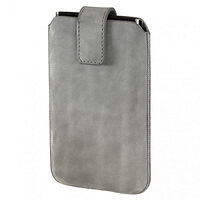 Hama Mobilväska Chic Mörkgrå Large