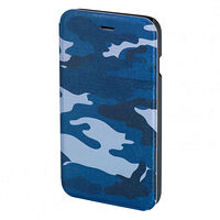 Hama Plånboksväska DesignLine iPhone6/6S Camo Blå