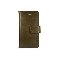RADICOVER Strålningsskydd Mobilfodral PU iPhone 6/7/8/SE Flipcover Brun