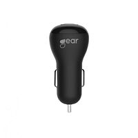 GEAR Laddare 12/24V 1xUSB 1A Svart