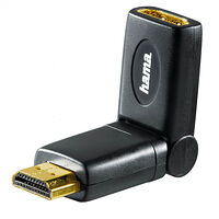 Hama Adapter HDMI Rotation Hona-Hane Guld Svart
