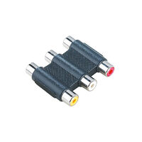 Hama Adapter 3RCA-3RCA Hona-Hona Svart