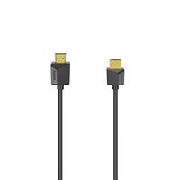 Hama Kabel HDMI Ethernet Flexislim Svart 3m