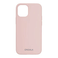 ONSALA Mobilskal Silikon Sand Pink iPhone 12  Mini