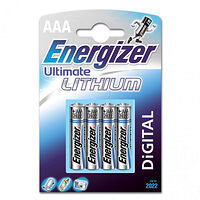 ENERGIZER Batteri AAA/LR03 Ultimate Lithium 4-pack