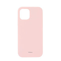 ONSALA Mobilecover Silicone Chalk Pink iPhone 12 / 12 Pro