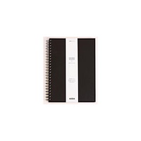 Grieg Ant.bok GRIEG Design A4 100g olinj svart