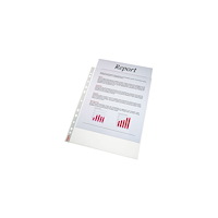 ESSELTE Plastficka ESSELTE A4 klar 0,075mm100/fp
