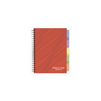 No Brand Ant.block A4 70g 150 blad med 5 avdelare