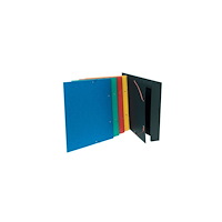 EXACOMPTA Gummibandsmapp 3-klaff A3 600g sort