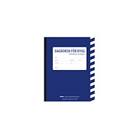 Burde Dagboken för bygg förenklad A5 30 dagar