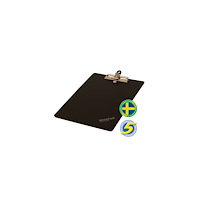 KEBA Skrivplatta m/magnet KEBA A4 svart