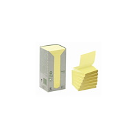 Post-it Notes POST-IT Z-block rec 76x76gul 16/fp