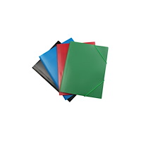 No Brand Gummibandsmapp PP 100% återv grön