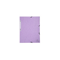 EXACOMPTA Gummibandsmapp EXACOMPTA 3kl A4 lila