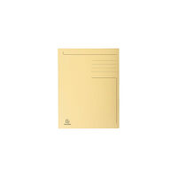 EXACOMPTA Mapp EXACOMPTA 3-kl kartong 280g A4 beig