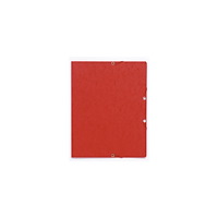 No Brand Gummibandsmapp kartong u.kl. A4 röd