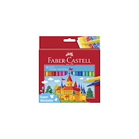 FABER-CASTELL Fiberpenna Barn sorterade färger 36/fp
