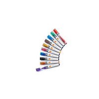 NOBO Whiteboardpenna NOBO Liq rund mix 10/fp