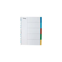 Lyreco Plastregister LYRECO A4 5-flik otryckta