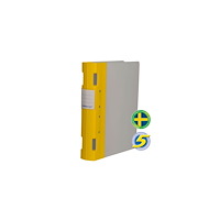 KEBA Gaffelpärm KEBAErgo A4 55mm gul/neutral