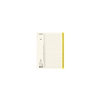 ESSELTE Pappregister Servo A4 1-31 gul flik